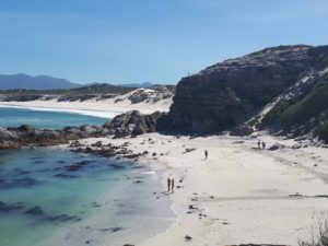 Walker Bay nature reserve beach