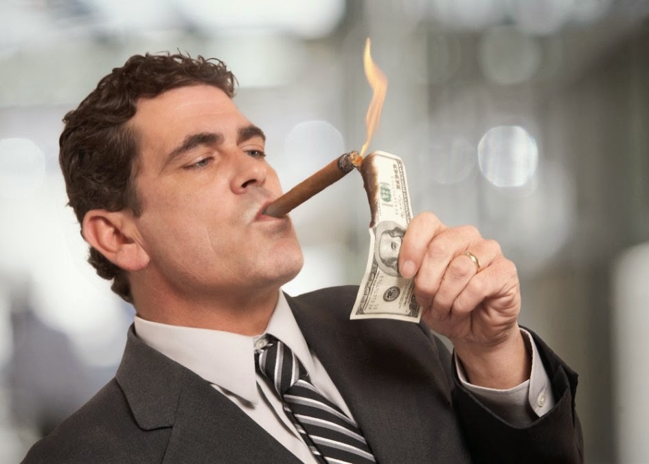 A Fool and his money is easily parted